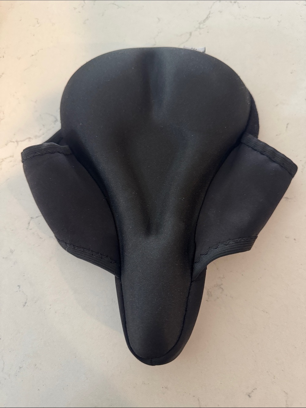 iSeMesi Padded Black Bike Seat Cover